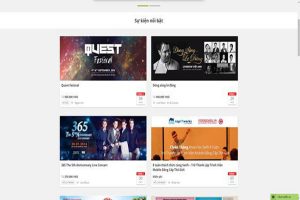 Thiết kế trang web âm nhạc