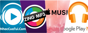 các app nghe nhạc phổ biến