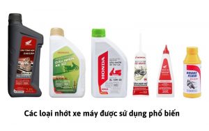 các loại nhớt xe máy