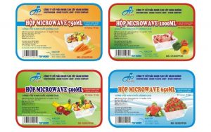 chọn tem nhãn có hình dạng và kích thước phù hợp