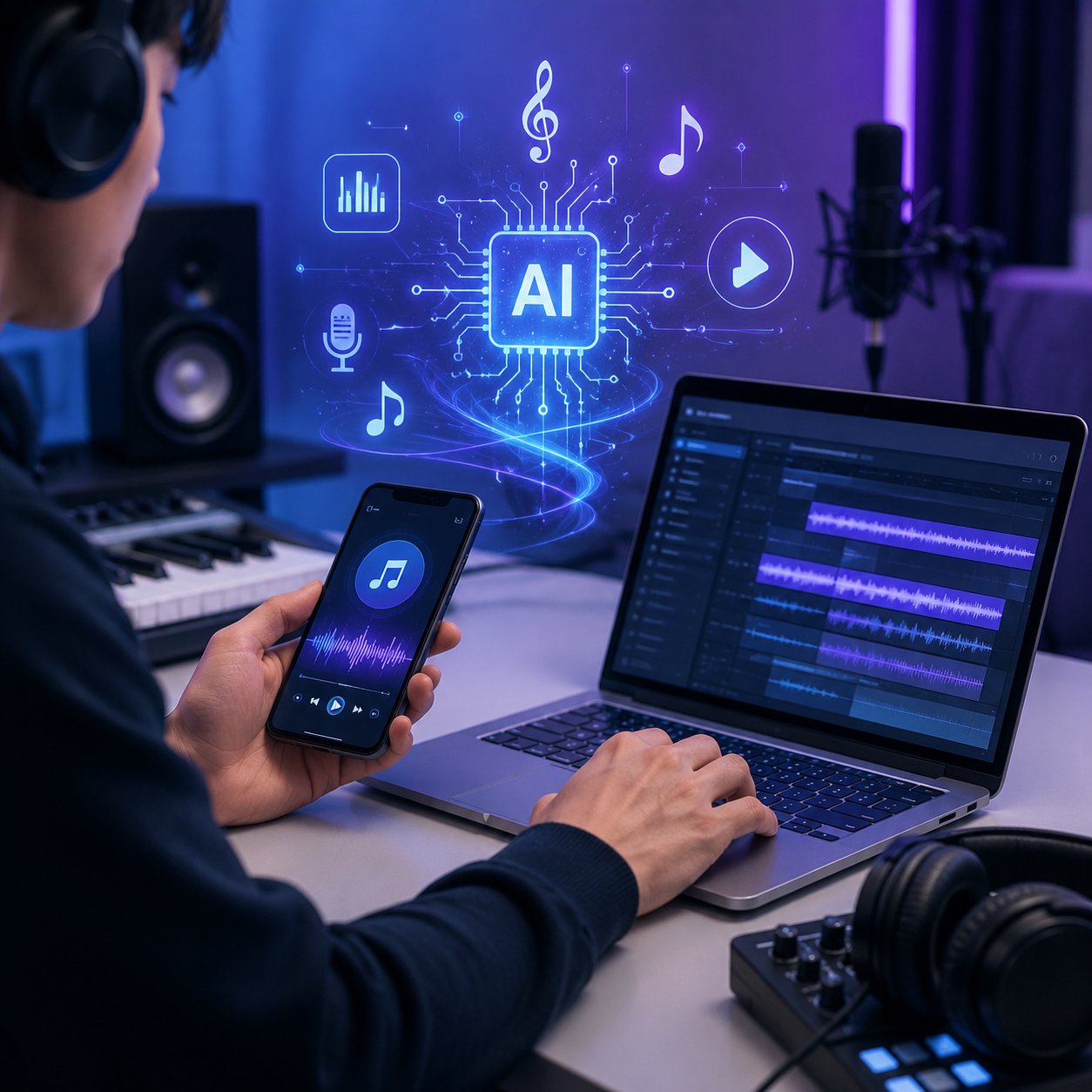 Công Cụ AI Viết Content Cho Ngành Âm Nhạc: Từ Lời Bài Hát Đến Chiến Dịch Truyền Thông Cho Nghệ Sĩ Công Cụ AI Viết Content Cho Ngành Âm Nhạc: Từ Lời Bài Hát Đến Chiến Dịch Truyền Thông Cho Nghệ Sĩ